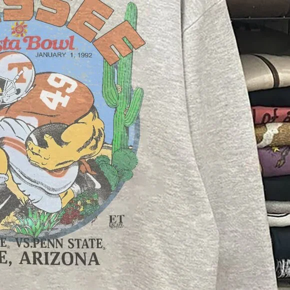 Vintage 90s Tennessee Volunteers Football Sweatshirts football mens womens Shirt - Picture 4 of 5